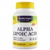 Healthy Origins Alpha-Lipoic Acid acide alpha-lipoïque , 600mg, dépôt, 60 Gélules Végétaliennes, Testé en Laboratoire, Végét