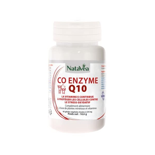 Natavéa Coenzyme Q10 Antioxydant 60 Gélules