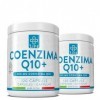 COENZIMA Q10 200 mg dUbichinone naturelle PiuLife® ● 120 Capsules de CoQ10 Antioxydantes AntiAge ● Intégrateur Q10 Coenzyme 