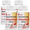 Gozitepe CoQ10 Ubiquinol liposomal 600 mg, 60 mini gélules avec Coenzyme Q10 hautement efficace, biodisponibilité et absorpti