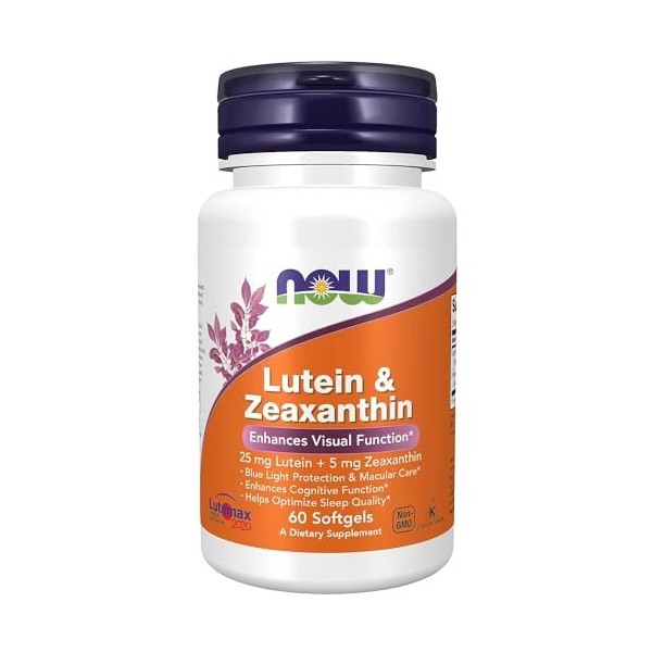 Lutein 25mg and Zeaxanthin 5mg 60gels