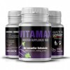 Vitamax Booster Capsules pour hommes actifs - Pas de cure - Effet immédiat longue durée - Hautement dosé 2.0 - Ingrédients na