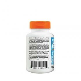 Doctors Best 20 mg Lutéine avec Optilut Lutein 120 Gélules Végétales