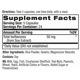 Natrol Soy Isoflavones 120 capsules by Natrol
