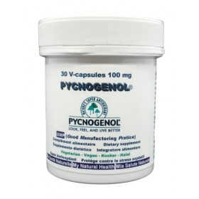 PYCNOGENOL 30 gélules végétales de 100 mg SUPER ANTIOXYDANT-testé en laboratoire Horphag Research Suisse , sans allergènes. 