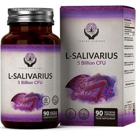 EN Lactobacillus Salivarius Probiotique | 90 Capsules Lactobacillus Salivarius Haute Teneur - 5 Milliards dUFC Probiotiques 