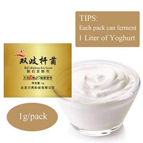 Youliy 10 g de yaourt Bifidobacterium Starter Culture Yaourt Starter pour Yaourt Starter Végan.