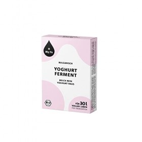 My.Yo - Ferment pour yaourt bulgare bio | 6x5 g | Ferment pour jusqu’à 30 L de yaourt maison