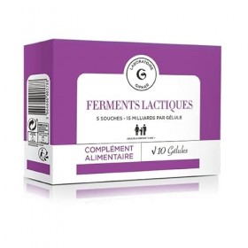 Giphar ferments lactiques Boite de 10 gélules