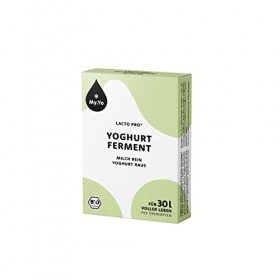 My.Yo - Ferment pour yaourt Lacto Pro | 6x5 g | Ferment pour jusqu’à 30 L de yaourt maison