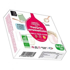 Natali - Ferment Pour Yaourts Vanille, Fraise, Citron 36G - Vendu par unité