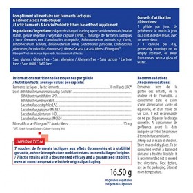 Ineldea Santé Naturelle - Mafloril 10M - Mélange de Ferments Lactiques - 10 Milliards de Ferments Lactiques vivants par gélul