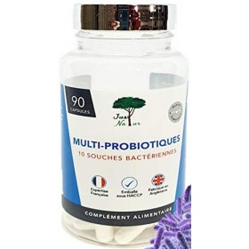 Plus de 60 Milliards dUFC par jour Multi-Souches-10 Souches Bio Actives dont 7 Lactobacillus-Ingrédients Qualité Supérieure-