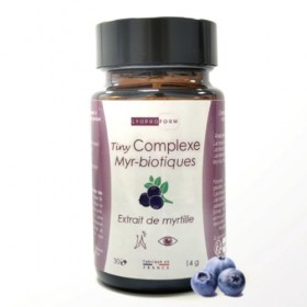 Myrtille & Probiotiques - Complément alimentaire digestion, santé vasculaire & santé occulaire - LYOPROFORM Tiny complexe Myr