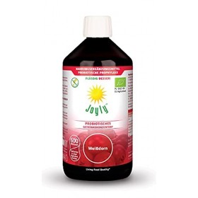 JOY DAY Boisson Probiotique Concentré Aubépine | 500 ml | 15 Strain Santé avec Lactobacillus Acidophilus, Lactobacillus Rhamn