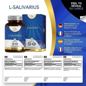 LN Lactobacillus salivarius Probiotique | 90 Capsules Probiotiques Lactobacillus Salivarius - 5 Milliards dUFC L Salivarius 