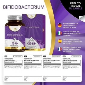 LN Bifidobacterium Probiotique | 90 Probiotiques Bifidobacterium - 5 Milliards dUFC Bifidobacterium par Capsule - Probiotiqu