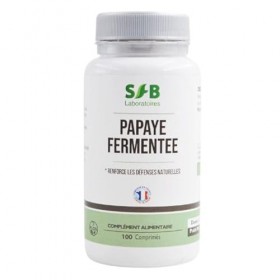 SFB Laboratoires - Papaye fermentée - 100 comprimés