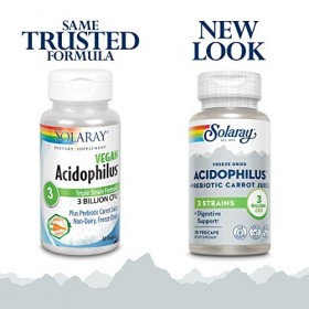 SOLARAY - PLUS 30 CAP SOLARA ACIDOPHILUS