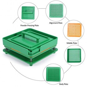 Support de capsule de plaque de thé de café, outil de remplissage manuel de 100 trous, stockage dorganisateur de plaque de v