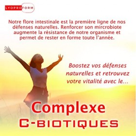LYOPROFORM Complexe C-biotiques - Vitalité & immunité - Complément alimentaire Probiotique / Flore intestinale - Acérola rich