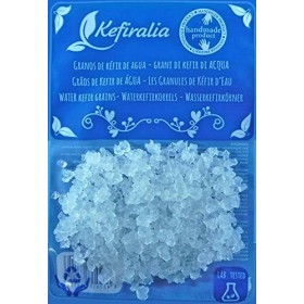 Pack 2X 100g de Granules de Kéfir d’Eau o Fruit + Instructions + Recettes + Aide et conseils en français - KEFIRALIA®