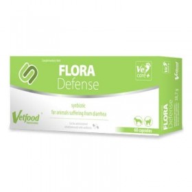 Generisch Vetfood Flora Defense 60 gélules