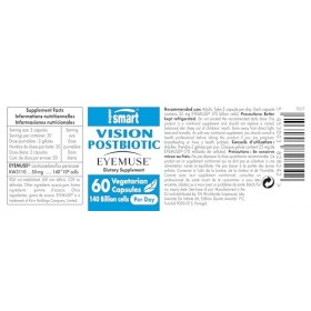 Postbiotique pour la Vision Breveté - Lutte contre la Fatigue Visuelle - Protection des yeux de la lumière bleu - Soutenu par