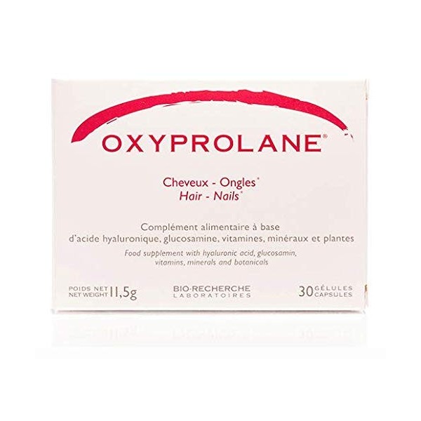 Oxyprolane® Cheveux & Ongle • Complément Alimentaire Double Action • Cure 1 mois / 30 gélules 1/j • Fabriqué en France par 