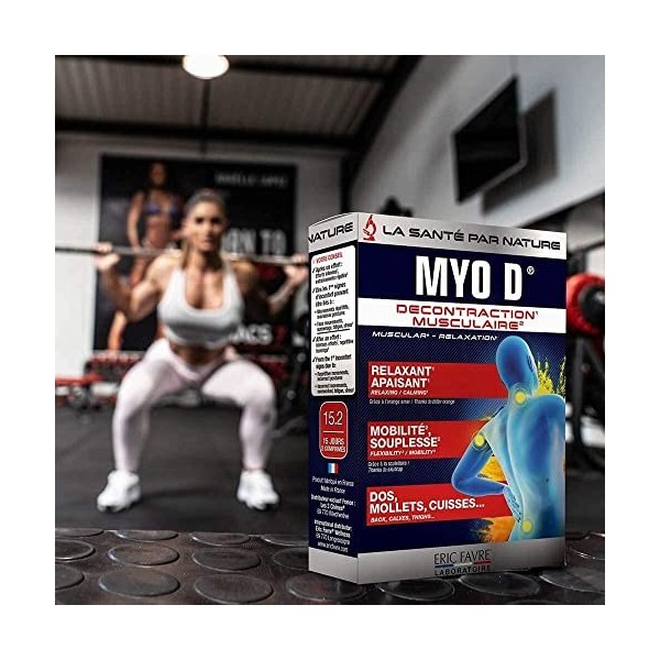 Eric Favre Myo D Décontraction Musculaire 30 Comprimés