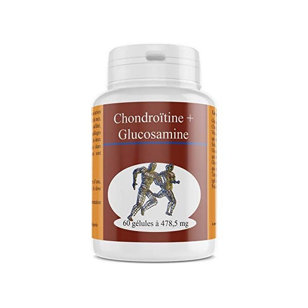 Chondroïtine Glucosamine - 478,5 mg - 60 gelules