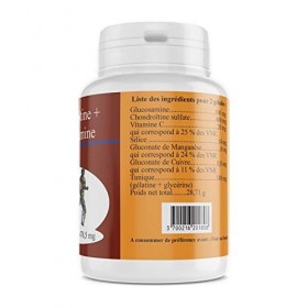 Chondroïtine Glucosamine - 478,5 mg - 60 gelules