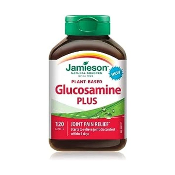 Jamieson Plant-based Glucosamine Plus NEW 120 Caplets