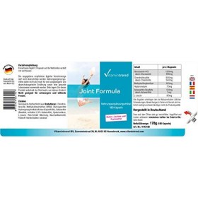 Gélules pour les articulations - hautement dosées - 180 gélules - avec MSM, glucosamine et plus encore | Vitamintrend®