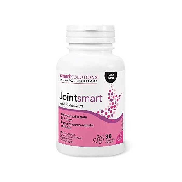 Lorna Vanderhaeghe JOINTsmart | with Collagen, Calcium, NEM, Glucosamine and Chondroitin | 30 Capsules
