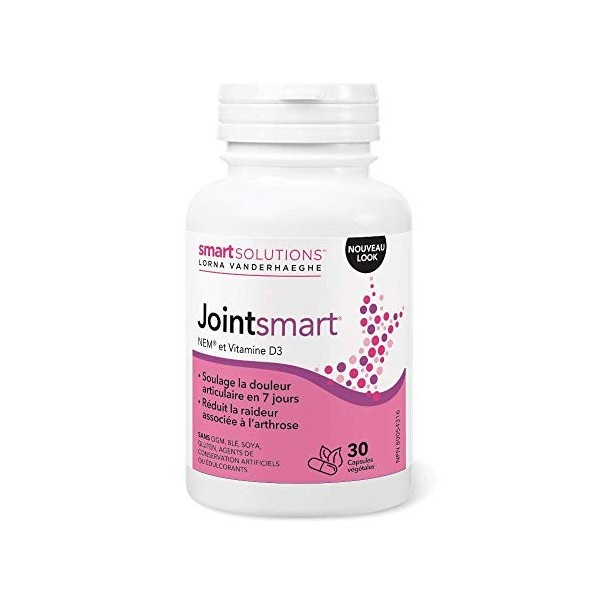 Lorna Vanderhaeghe JOINTsmart | with Collagen, Calcium, NEM, Glucosamine and Chondroitin | 30 Capsules