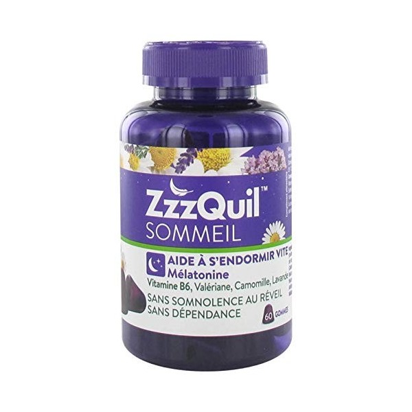 ZzzQuil Sommeil 60 gommes