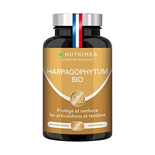 HARPAGOPHYTUM BIO - Renforcement Articulations & Cartilages - Soulage les Douleurs Articulaires, Protège le Foie & Facilite l