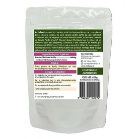NAKURU | Artichaut | Gamme Équilibre | Fabriqué en France 90 Gélules Végétales de 275mg / Poids Net: 24,75g 