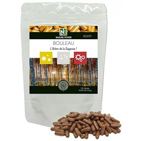 NAKURU | Bouleau | NAKURU Power | Fabriqué en France | "LArbre de la Sagesse !" | 120 Gélules de 305mg / Poids Net: 36,6g 