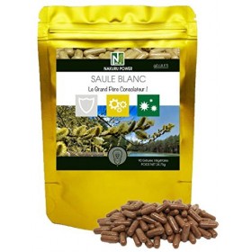 NAKURU | Saule Blanc | Gamme Power | Fabriqué en France | "Le Grand Père Consolateur !" | 90 Gélules Végétales de 275mg / Po