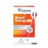 Vitavea - Booster Energie Immédiate et Prolongée Action 8H - Réduit la Fatigue - Guarana, Ginseng, Caféine, Vitamine C, Vitam