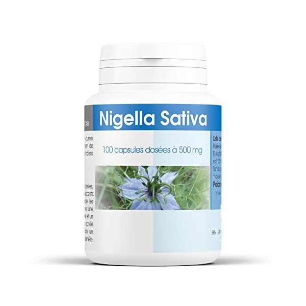 Nigelle - Nigella Sativa - 500 mg - 100 capsules