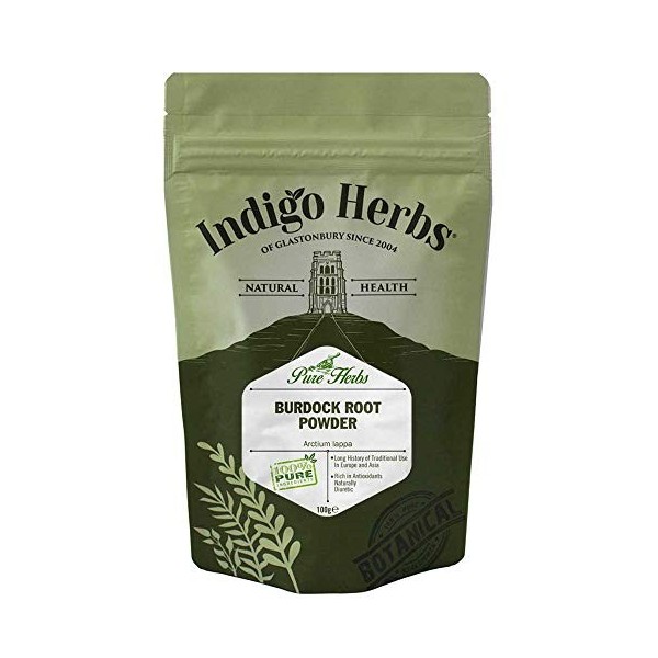 Indigo Herbs Poudre de Racine de Bardane 100g