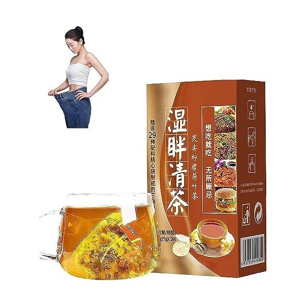 Thé de soin du foie 29 saveurs, tisane chinoise pour le foie, thé amincissant éliminant lhumidité, thé de soutien du foie, t