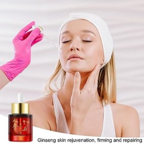 Huile pour le visage au ginseng | Sérums Glow Sérums pour le visage aux huiles ginseng - Essence du visage 35 ml pour éclairc