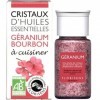 Florisens - Cristaux Huiles Essentielles Géranium Bourbon Bio 10 g Cristaux