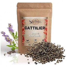 Tisane de Gattilier, graines sechées pour infusion pour le bien etre feminin, 100% Naturelle