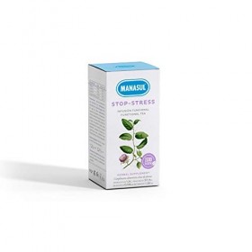 MANASUL - Infusion Relax avec Hypericum, passiflore et la valériane. lanxiété et vous Helps à Combats dormir. Arrêter le str