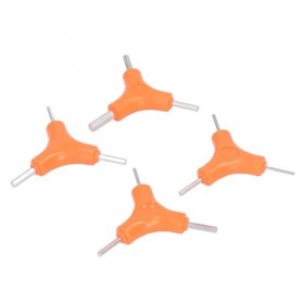 Socobeta Clé en Y pour Vélo, clé Hexagonale de Vélo à 3 Voies, Polyvalente et Portable, Niveau de Contrôle Droit, Facile à Ut